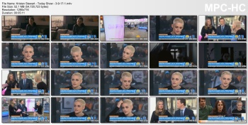 Kristen Stewart - Today Show - 3-9-17