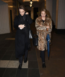 Dianna Agron and Carey Mulligan | Out and About at Picturehouse Soho London 2017.01.12